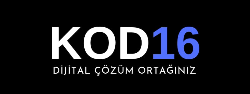 KOD16 Dijital Çözüm Hizmetleri logosu